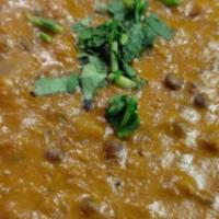 Channa Masala · Vegan. Chickpeas and fresh tomatoes cooked in thick onion-based sauce.