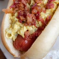 Wunderhund (Wonder Dog) · The most similar to the Chicago Dog: Homemade Mustard Relish (already made with onions, Dill...