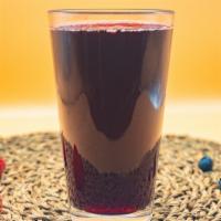 Agua De Jamaica · Hibiscus iced tea drink