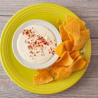 Queso Dip Gs · Dip into a warm blend of select cheeses. All baked together and served with fresh tortilla c...