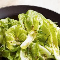 Simple Salad · Mixed greens with cherry tomatoes  &  honey-Dijon vinaigrette