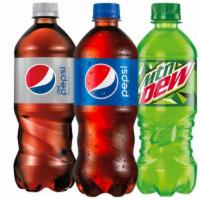 Pepsi Soda - 20Oz Bottle  · Select a delicious and refreshing Pepsi 20oz soda to complete your meal.