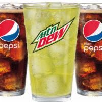 Pepsi Fountain Drinks · Click to select your crisp and refreshing Pepsi fountain drink.