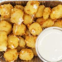 Small Order Mot-Z Ball-Z.. · Hand breaded and lightly fires balls of mozzarella, served with dipping sauce. A personal po...