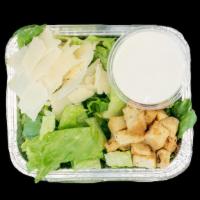 Caesar Side Salad.. · Romaine, Parmesan, Croutons and Caesar (Or your choice of other) dressing
