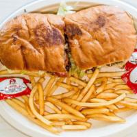 Tortas · Includes avocado, lettuce, tomatoes, jalapenos, cheese and French fries.