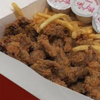 18 Pc Feast Gizzards · 18 Gizzards. Large Fries, Large Coleslaw. 5 Garlic Toast & 3 Sauces