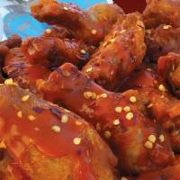 45 Pcs Wings · 45 Wings, up to 3 Flavors of Wing Sauce . & 6 Dipping Sauces