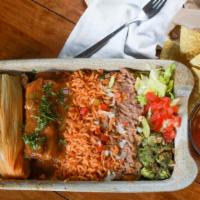 Lunch Combinations (Poquito 1 Item) · Choose 1 Favorite Enchilada,Taco,Tostada,Tamale,Chimichanga,Chalupa,Chile Relleno,Burrito,Fl...