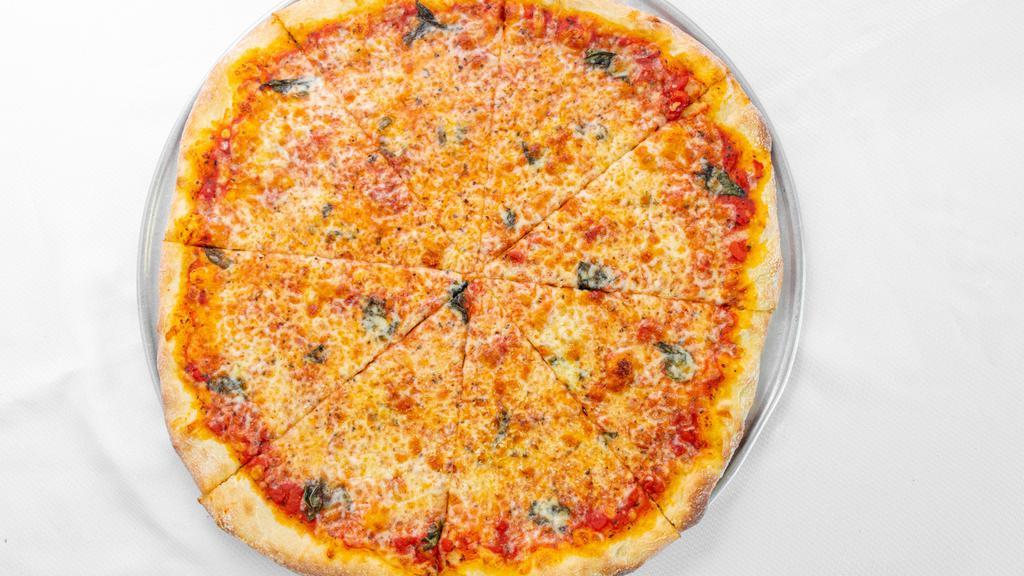 Large Cheese & Basil Pizza (20 Inch) · Choice of extra items