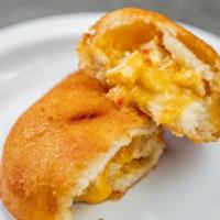 Cheese Empanadas (Fried) · Stuffed with delicious fresh Venezuelan white cheese.