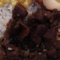 Lurou Don · Marinated ground pork over rice