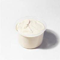 Blue Cheese Sauce - Pint · Pint of House-Made Tangy Tahini Blue Cheese Dipping Sauce