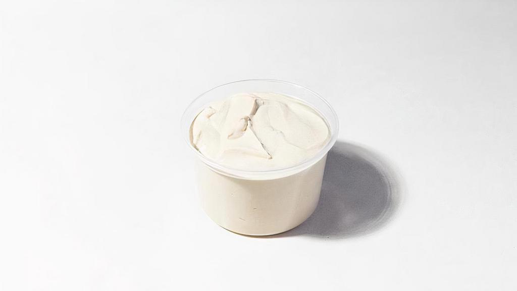 Blue Cheese Sauce - Pint · Pint of House-Made Tangy Tahini Blue Cheese Dipping Sauce