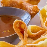 Crab Rangoon (3 Pieces) · Wontons filled with cream cheese