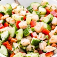 Shrimp Cucumber Salad · 