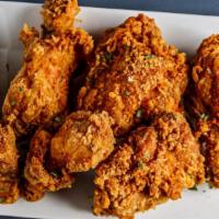 Fried Chicken · Chicken seasoned and fried to perfection. Your meal includes 3 pieces of chicken, 2 sides, a...