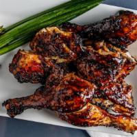 Jerk Chicken. · A Jamaican delight, spicy delicious chicken grilled with a unique combination of spices from...