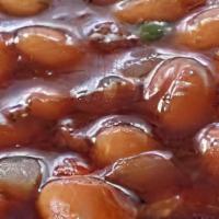 Bbq Baked Beans (6Oz) · Best BBQ Beans in town. Hands down!
