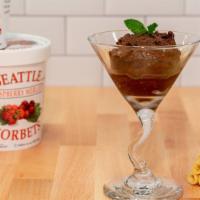 French Chocolate Sorbet · Pint.  Our chocolate syrup is prepared fresh from the best cocoa powder,  it is then blended...