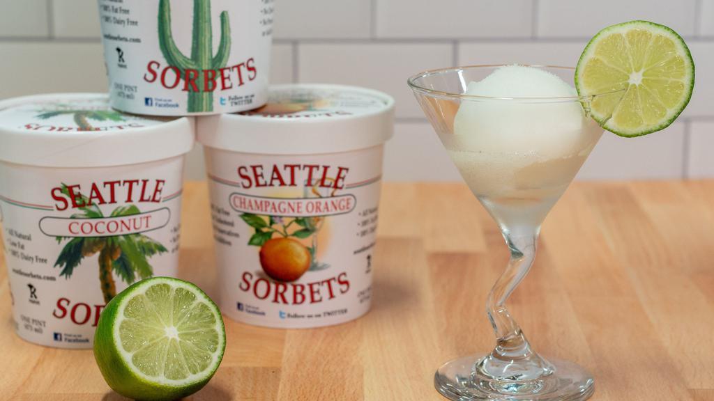 Tequila Lime Sorbet · Pint. Freshly squeezed lime is used for this delightfully refreshing Sorbet. A little lime zest and imported tequila provide a memorable concoction for the lovers of this savory delight.