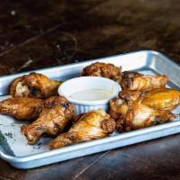Angry Horse Wings · BBQ, Nashville Hot, Buffalo, Buttermilk Ranch, Blue Cheese