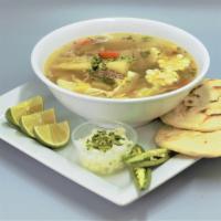 Sopa De Res · Beef soup.