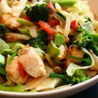 Steamed Chicken With Mixed Vegetable · 