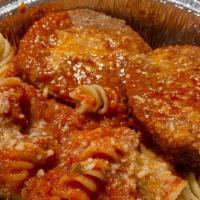 Italian Meatloaf · Chef Antonio's famous Italian Meatloaf made with Ground Beef, filled with Smoked Ham, Bell P...