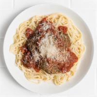 Spaghetti & Meatballs · Two handmade beef and pork meatballs, housemade marinara. (Meatballs cannot be made gluten o...