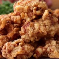 Chicken Karaage Apetizer · Japanese style fried chicken Served with mayonaise And Lemon