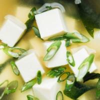 Miso Soup · Seaweed, tofu, green onion