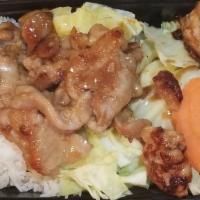 Chicken Teriyaki · Grilled Chicken in teriyaki sauce, served on top with Stir-fried mixed vegetables and sesame...