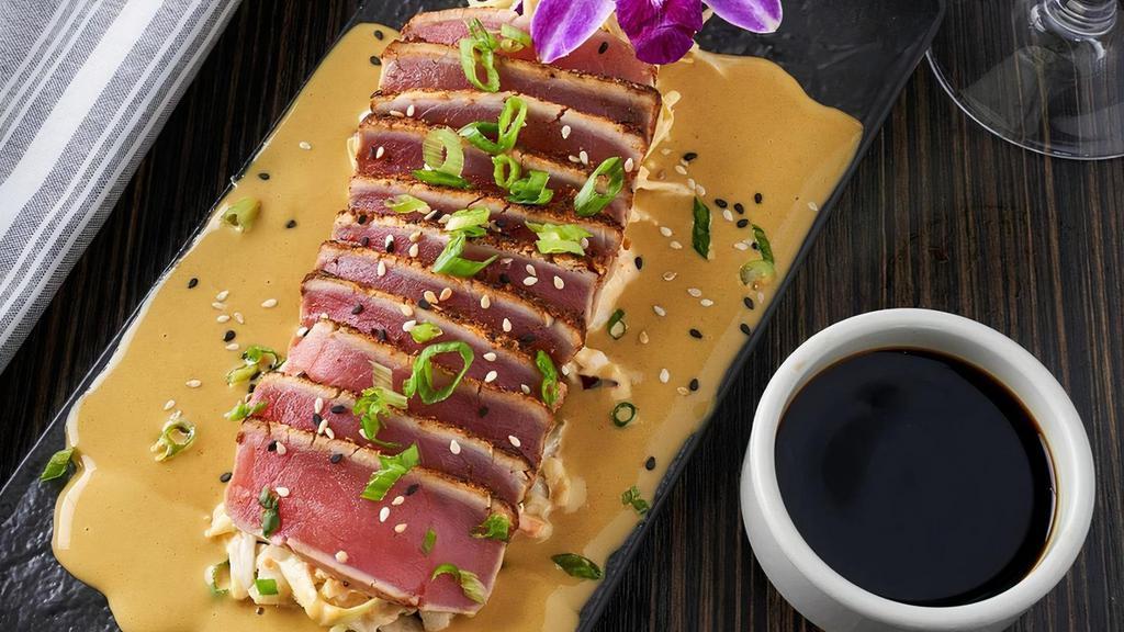 Black Orchid Ahi · spicy soy mustard