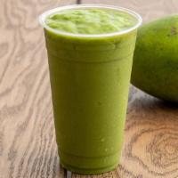 Sonoran · A blend of pineapple, avocado, spinach, kale, coconut, lime, and agave.