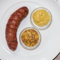 Sausage Party (1) · Choose sausages with spicy and sweet mustard.
