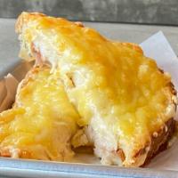 Croque Monsieur · French toasted Ham and Cheese sandwich