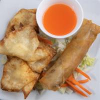Spring Rolls & Crab Angles · 