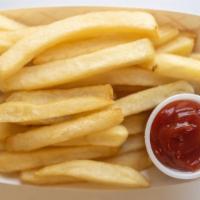 French Fries · Round cut fries.