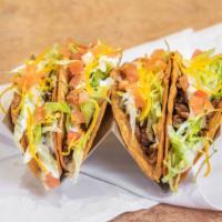 Tacos · Please specify the meat you want:
Beef, Spicy Pork, Pork mix, Chicken, Mexican Sausage, Carn...