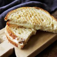 Grilled Cheese Sandwich · Beecher's Flagship on our Sour White.