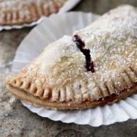 Cherry Hand Pie · A gluten-free version of our flaky pie crust filled with sweetened Washington cherries, fold...