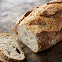 Macrina Casera Batard · Our house bread. A natural bread starter made from Champagne grapes planted in Leslie Mackie...