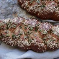Vollkorn Loaf · German-style, multigrain cereal and seed bread made with a beer starter, barley, organic rye...
