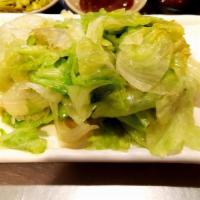 Lettuce With Oyster Sauce · 