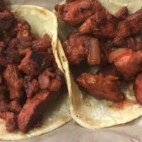 Al Pastor / Marinated Pork Taco · 