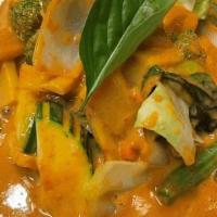 Vegetables Curry ** · Mixed‎ Vegetables in Red Curry Sauce. NO TOFU.