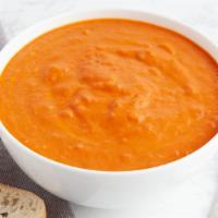 Tomato Basil Soup · Our most popular soup