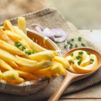 Basket Of Crispy Fries · Hand-cut delicious fries.