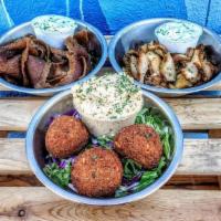 Extra Portions Of Meat And Falafel · Extra portions of meat or falafel balls.
